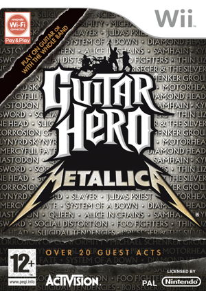 Guitar Hero Metallica Sas Wii